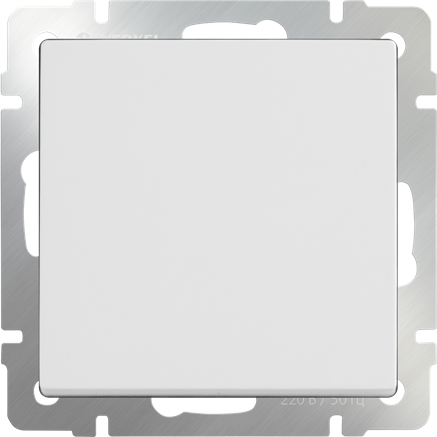 Перекрестный переключатель одноклавишный (белый) W1113001 - фото 16473