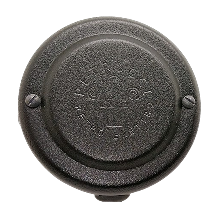 Коробка распределительная "Черный Муар"  76х48, сталь, 101MR, PETRUCCI - фото 48462
