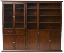 Компоновка шкафов из массива березы "Онегин" TADORNA 257-160-260