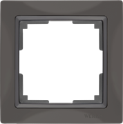 Рамка на 1 пост (серо-коричневый, basic) W0012007