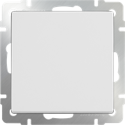Перекрестный переключатель одноклавишный (белый) W1113001