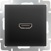 Розетка HDMI (черный матовый) W1186008