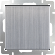 Выключатель одноклавишный проходной (глянцевый никель) W1112002