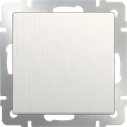 Выключатель одноклавишный проходной (перламутровый рифленый) W1112013
