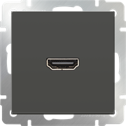 Розетка HDMI (серо-коричневый) WL07-60-11