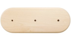 Универсальная подложка ЭС 3х-местн. деревянная ретро без отделки