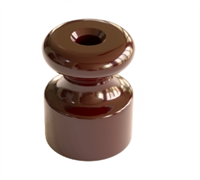 Изолятор фарфоровый коричневый Мезонин GE70025-04