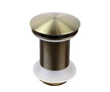 21971/1BR Донный клапан без перелива бронза SCANDI, Bronze de Luxe