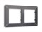 AF110652 Рамка ALFA Line (Антрацит серый) 2-ая, AMBRELLA VOLT, AF110652 - фото 106637