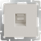 Розетка Ethernet RJ-45  (слоновая кость) W1181003 - фото 11309