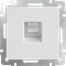 Розетка Ethernet RJ-45 (белая)  W1181001 - фото 16479