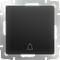 Кнопка звонка (черный матовый) W1114508 - фото 16550