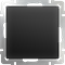 Перекрестный переключатель одноклавишный (черный матовый)  W1113008 - фото 16551