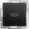 Розетка HDMI (черный матовый) W1186008 - фото 16556