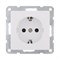 Розетка с з/к с защитными шторками LK80 LK STUDIO 843204