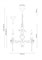 Подвесная люстра Lucia Tucci ANGELO 147.3 Ivory - фото 38180