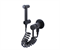 14512/1B Гигиенический душ встраиваемый SCANDI черный матовый с пружинным шлангом ABS, Bronze de Luxe - фото 50930